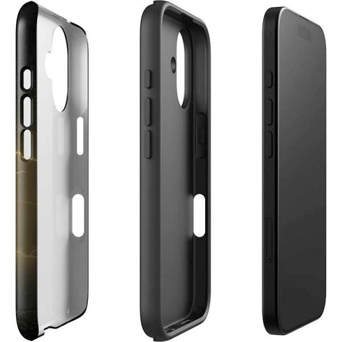 DC Comics Black Adam Lightning Bolt iPhone 16 Plus Impact Case